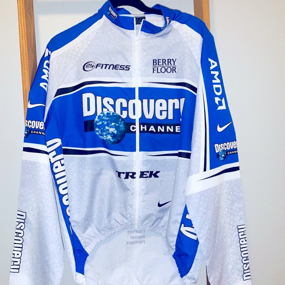Nike Cycling Jacket Trek Discovery Channel